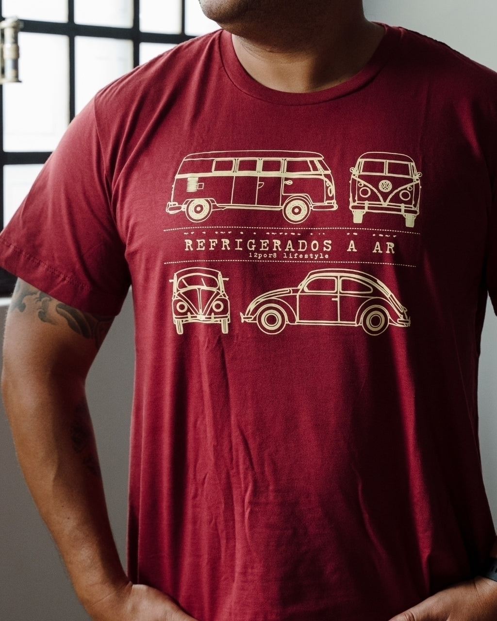 Camiseta Refrigerados a ar