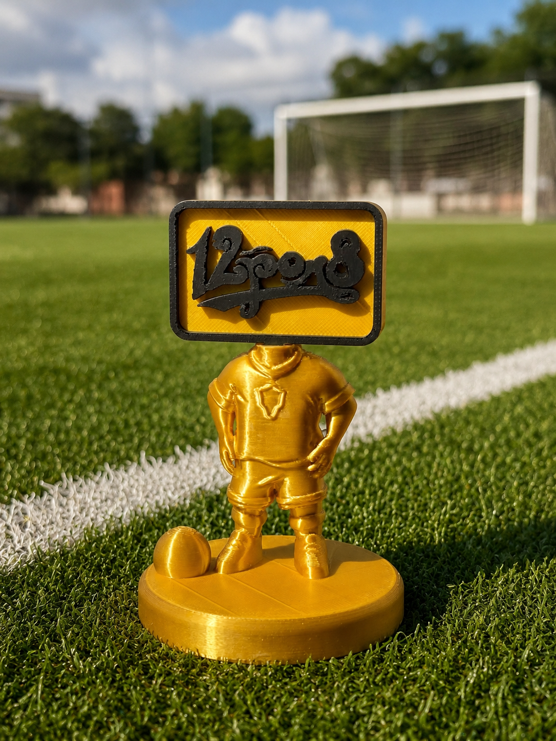 boneco colecionável 12por8 copa do mundo