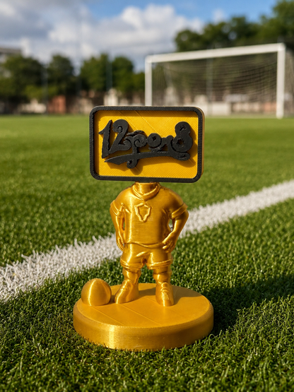 boneco colecionável 12por8 copa do mundo